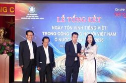 Góp sức gìn giữ tiếng Việt, kết nối cộng đồng người Việt Nam ở nước ngoài