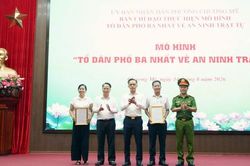 Chương Mỹ giữ bình yên từ cơ sở