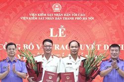 Viện Kiểm sát nhân dân thành phố Hà Nội có Chánh Văn phòng mới