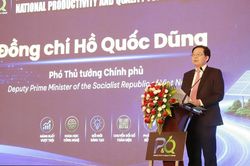 Phó Thủ tướng Hồ Quốc Dũng: Không có lựa chọn nào khác ngoài nâng cao năng suất