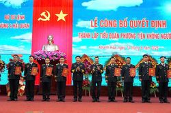 Vùng 4 Hải quân thành lập Tiểu đoàn Phương tiện không người lái