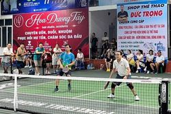 320 vận động viên tranh tài tại Giải Pickleball tỉnh Lai Châu