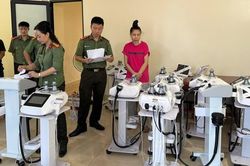 Nghệ An triệt phá đường dây khám, điều trị xương khớp núp bóng cơ sở spa, làm đẹp