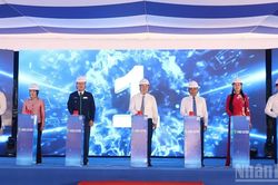 Phó Thủ tướng Thường trực Phạm Gia Túc dự Lễ khởi công Nhà máy sản xuất bồn chứa độc lập thân thiện với môi trường