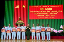 Đại tướng Nguyễn Trọng Nghĩa dự tổng kết Chương trình 'Rạng ngời đôi mắt Việt Nam'