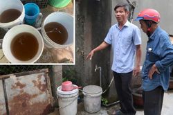 Hàng trăm hộ dân khổ vì nước sinh hoạt nhiễm phèn
