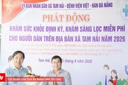 Đưa bác sĩ về xã đảo, khám sức khỏe cho hơn 4.100 người dân Tam Hải