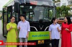 6 tuyến, 50 xe bus điện miễn phí sẽ đưa học sinh Quảng Ninh đến trường