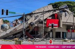 Động đất có độ lớn 7,7 ngoài khơi Indonesia
