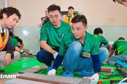 Sôi nổi cuộc thi tìm kiếm thợ ốp lát giỏi từ khắp các tỉnh thành tranh tài