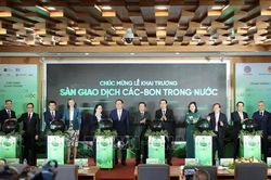 Sau phiên đầu tiên, sàn giao dịch carbon vẫn 'án binh bất động'