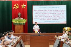 Chủ tịch UBND tỉnh Lâm Đồng yêu cầu lãnh đạo địa phương chịu trách nhiệm về giải ngân vốn