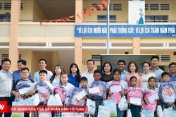 TAND khu vực 11 - Tây Ninh tiếp sức cho học sinh khó khăn