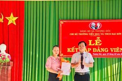 Thượng Đức chăm lo phát triển đảng viên