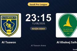 Nhận định Al Taawon vs Al Khaleej Saihat: đội hình dự kiến