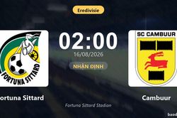 Nhận định Fortuna Sittard vs Cambuur: đội h&igrave;nh dự kiến