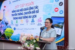 Bế mạc lớp tập huấn nâng cao hiệu quả công tác truyền thông, chuyển đổi số trong hoạt động du lịch