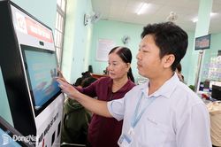 Bớt một thao tác, thêm thời gian cho dân