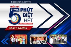Điểm tin ‘5 phút biết hết’ sáng 15-8: Bế mạc Kỳ họp thứ 4 (chuyên đề) HĐND thành phố Đồng Nai