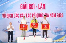 Đồng Nai xếp hạng nhì môn lặn Giải bơi lặn vô địch các câu lạc bộ quốc gia năm 2026