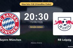 Nhận định FC Bayern München vs RB Leipzig: đội hình dự kiến