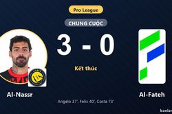 Al-Nassr thắng đậm Al-Fateh 3-0 trong ng&agrave;y ra qu&acirc;n Pro League