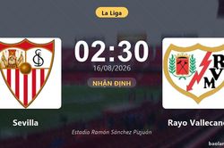 Nhận định Sevilla vs Rayo Vallecano: đội hình dự kiến