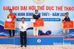 Sôi nổi Giải Bơi - Đại hội Thể dục thể thao tỉnh lần thứ I, năm 2026