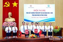 Ninh Bình - Cà Mau thúc đẩy hợp tác toàn diện, hiệu quả giai đoạn 2026-2030