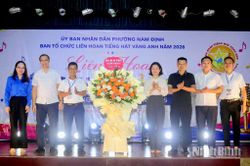 Liên hoan Tiếng hát Vàng Anh phường Nam Định năm 2026
