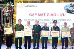 Gặp mặt truyền thống cựu chiến binh Đo&agrave;n Đặc c&ocirc;ng 198 c&aacute;c tỉnh ph&iacute;a Bắc