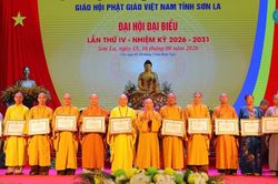 Sơn La: Ngày làm việc thứ nhất Đại hội đại biểu Phật giáo tỉnh lần thứ IV, nhiệm kỳ 2026-2031