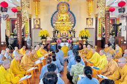 TP.HCM: Trang nghiêm Đại lễ Vu lan - Báo hiếu tại chùa Hội Phước (phường Bà Rịa)