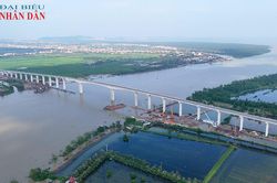 Hải Phòng: Dự án cầu Văn Úc 2 hơn 2.000 tỷ đồng tăng tốc thi công