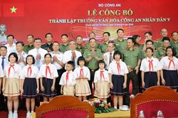 Trường Văn hóa Công an nhân dân V – Mái ấm chắp cánh những ước mơ