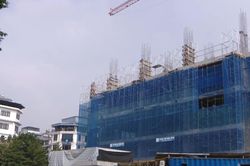 Khu đô thị mới Hạ Đình chậm tiến độ, nhiều hạng mục dang dở