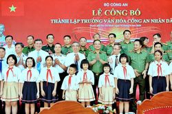 Thành lập Trường Văn hóa Công an nhân dân V