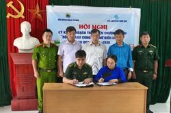 Đồn Biên phòng Thị Hoa ký kết Chương trình 'Đồng hành cùng phụ nữ biên cương' giai đoạn 2026 - 2030