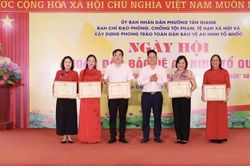 Phường Tân Giang tổ chức Ngày hội Toàn dân bảo vệ an ninh Tổ quốc