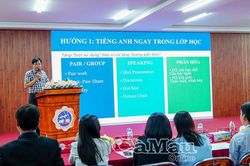 Tạo môi trường để tiếng Anh trở thành ngôn ngữ thứ hai trong trường học