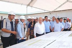 Chủ tịch thành phố Hải Phòng đôn đốc tiến độ, tháo gỡ khó khăn cho các dự án đầu tư