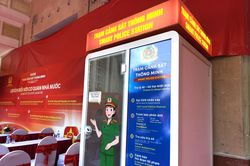 Lần đầu thí điểm mô hình Kiosk Trạm Cảnh sát thông minh