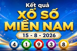 XSMN 15/8 - Kết quả XSMN hôm nay thứ Bảy ngày 15/8/2026