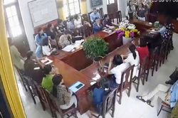 Hiệu trưởng đập bàn, ném cốc khi họp bàn giao ở Ninh Bình: Thông tin mới nhất