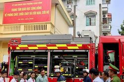 Phường Xuân Đỉnh có Trung tâm trải nghiệm cộng đồng phòng cháy, chữa cháy và cứu nạn, cứu hộ