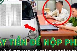Chủ xe ô tô vi phạm 96 lỗi giao thông nói phải đi vay tiền nộp phạt