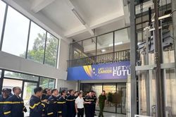 Nâng cao kỹ năng cứu nạn, cứu hộ thang máy cho chỉ huy các đội khu vực