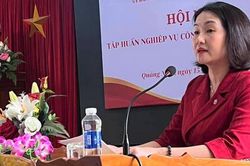 Quảng Ngãi: Tập huấn nghiệp vụ công tác Mặt trận khu vực phía Tây