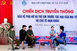 Để phụ nữ, trẻ em vùng cao Tân Hợp chủ động phòng ngừa tệ nạn xã hội