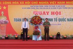 Sôi nổi Ngày Hội toàn dân bảo vệ ANTQ năm 2026 tại phường Sơn Trà